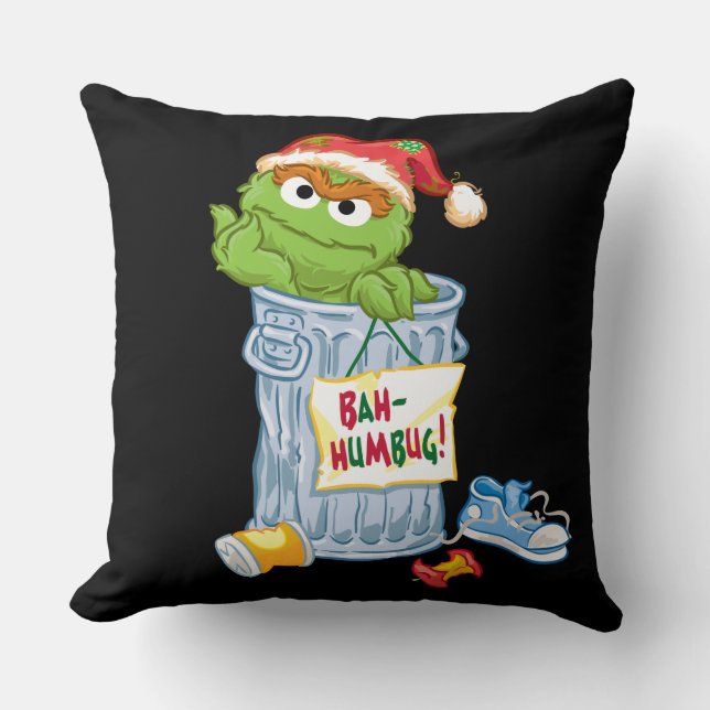 Bah-Humbug Oscar Cushion (Front)