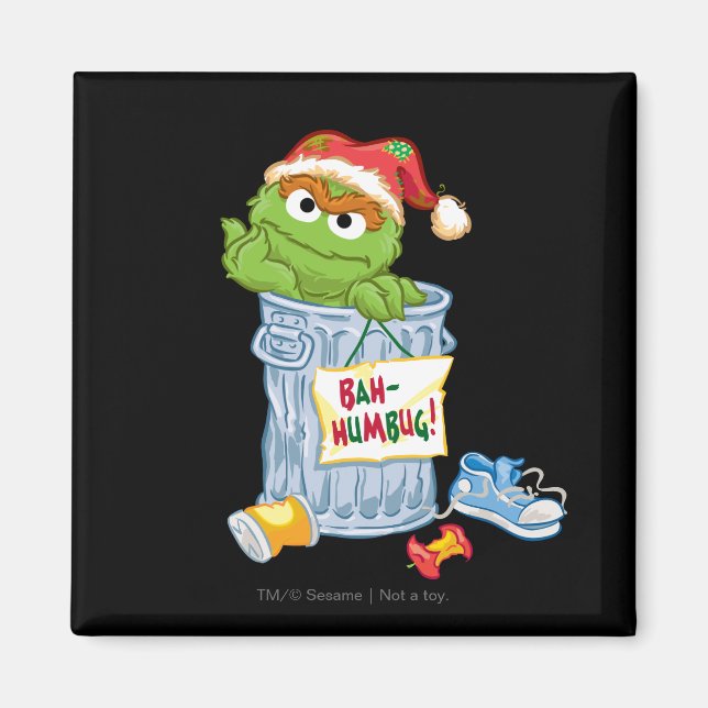 Bah-Humbug Oscar Magnet (Front)