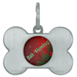 Bah Humbug Pet ID Tag