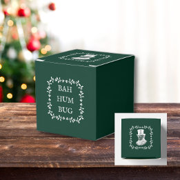 Bah Humbug Scrooge Dickens Christmas Carol Favour Box