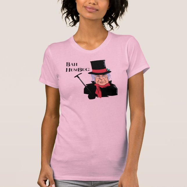 Bah Humbug Scrooge T-Shirt (Front)