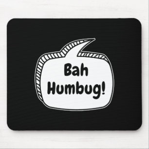 Bah Humbug Speech Bubble Toddler T Shirt  Mouse Mat