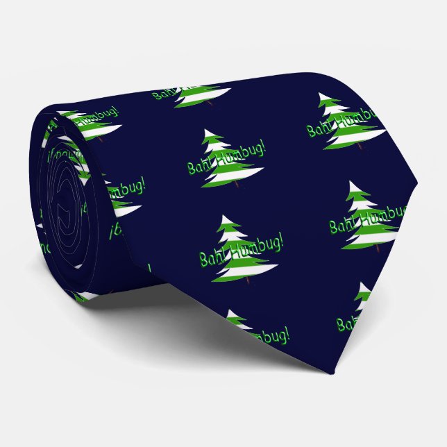 Bah! Humbug! Tie (Rolled)