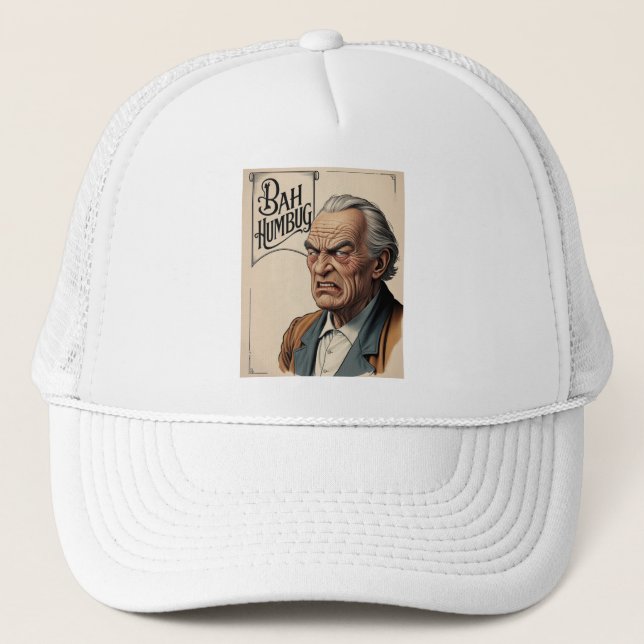 Bah Humbug! Trucker Hat (Front)