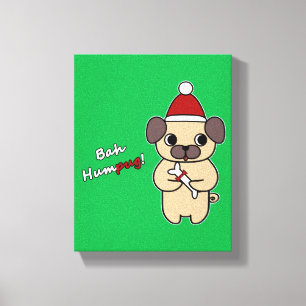 Bah Humpug! 1 Canvas Print