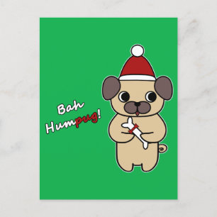 Bah Humpug! 1 Holiday Postcard