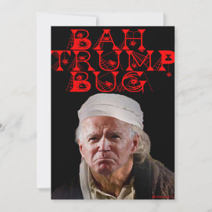Bah Trump Bug Holiday Card