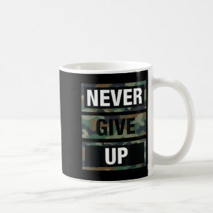 Bahaas Tee Dont Give Up Illustration Quotes Novelt Coffee Mug