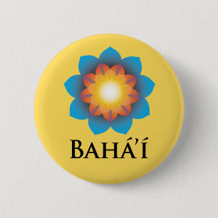 Bahá'í 6 Cm Round Badge