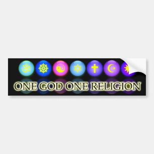 Baha'i Faith Bumpersticker Bumper Sticker