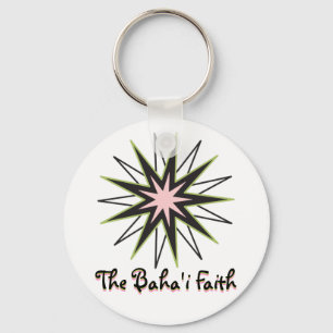 Baha'i Faith Star Key Ring