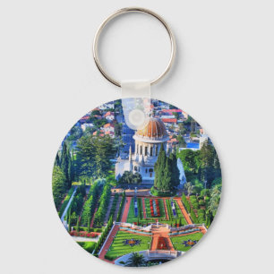 Baha'i Garden Keychain