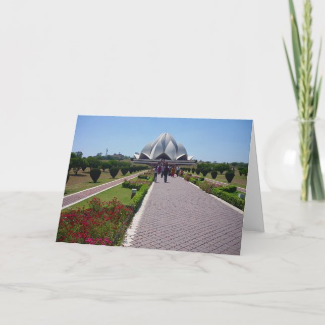 bahai lotus path card (Front)