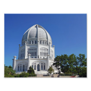 Baha'i Temple Photo Print