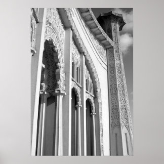 bahai temple poster