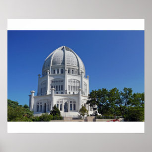 Baha'i Temple Poster