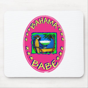 Bahama Babe Mouse Mat