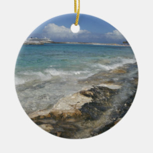 Bahama Beach Ceramic Tree Decoration