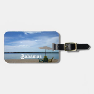 Bahama Beach Luggage Tag