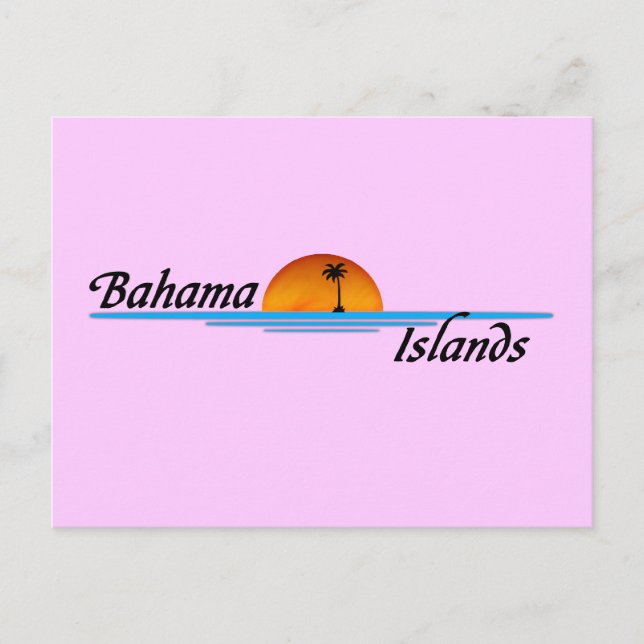 Bahama Islands Postcard (Front)