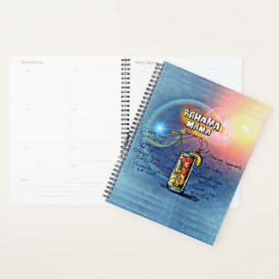 Bahama Mama Cocktail (#8 of 12 Drink Recipe Sets) Planner