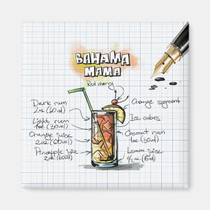 Bahama Mama Magnet