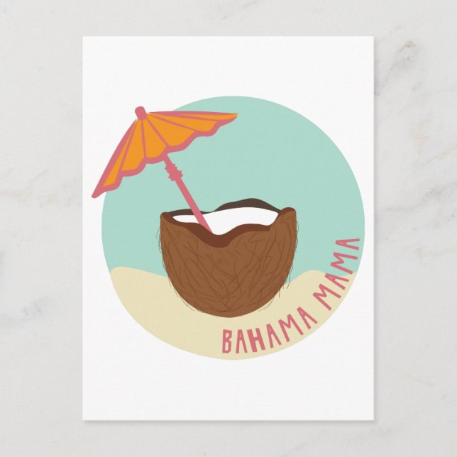 Bahama Mama Postcard (Front)