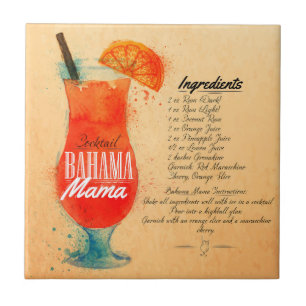 Bahama Mama Recipe Tile