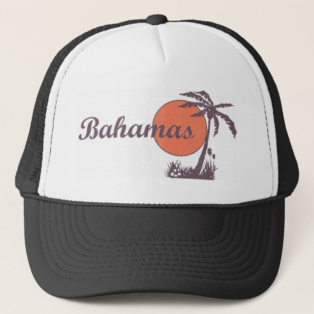 Bahama Worn Trucker Hat (Front)