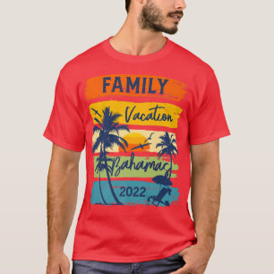 Bahamas 2022 CaribeFamily Vacation Matching Group  T-Shirt