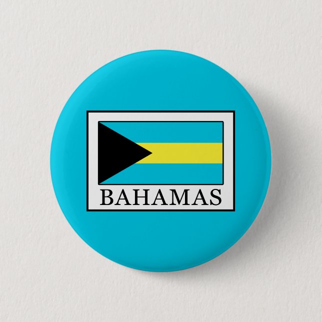 Bahamas 6 Cm Round Badge (Front)