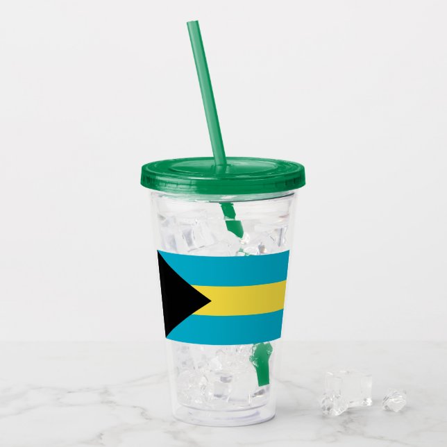 Bahamas Acrylic Tumbler (Front Ice)