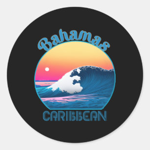 Bahamas Bahamas Classic Round Sticker
