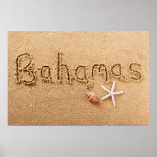 Bahamas Beach Poster