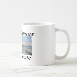 Bahamas Beach/ Quote Coffee Mug