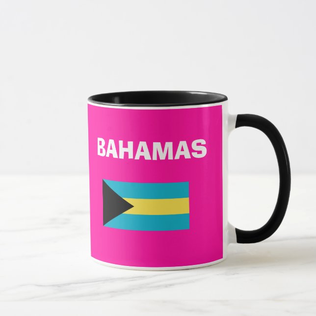 Bahamas - BS Country Code Mug (Right)