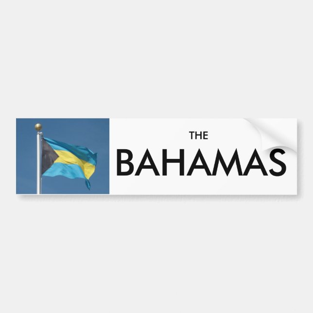 Bahamas bumper sticker (Front)