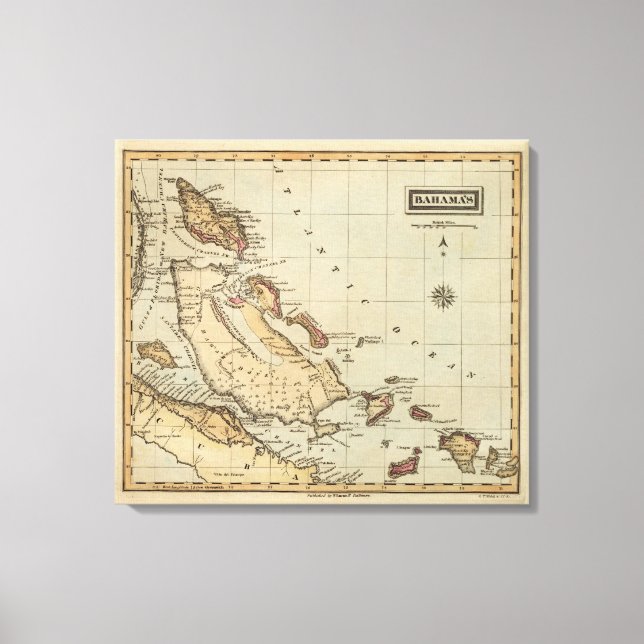 Bahamas Canvas Print (Front)