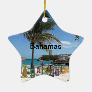 Bahamas Ceramic Tree Decoration