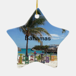 Bahamas Ceramic Tree Decoration