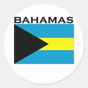 Bahamas Classic Round Sticker
