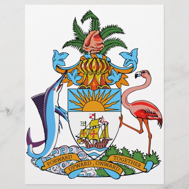 Bahamas Coat of Arms (Front)