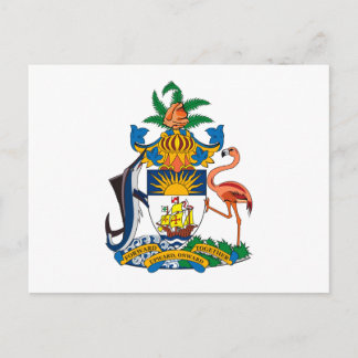 Bahamas Coat of Arms Postcard