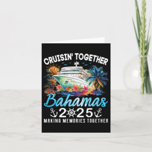 Bahamas Cruise 2025 Family Matching Cruise Bahamas Card