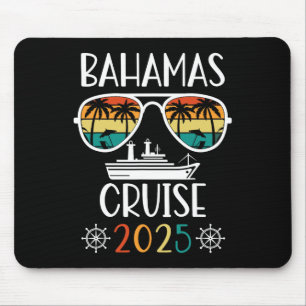Bahamas Cruise 2025 Vacation Trip Matching Family Mouse Mat