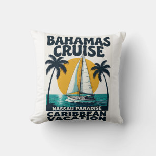 Bahamas Cruise Nassau Paradise Cushion
