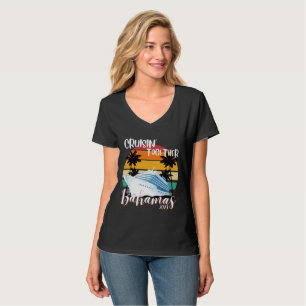 Bahamas Cruise sea 2023 Family Friend Group Travel T-Shirt