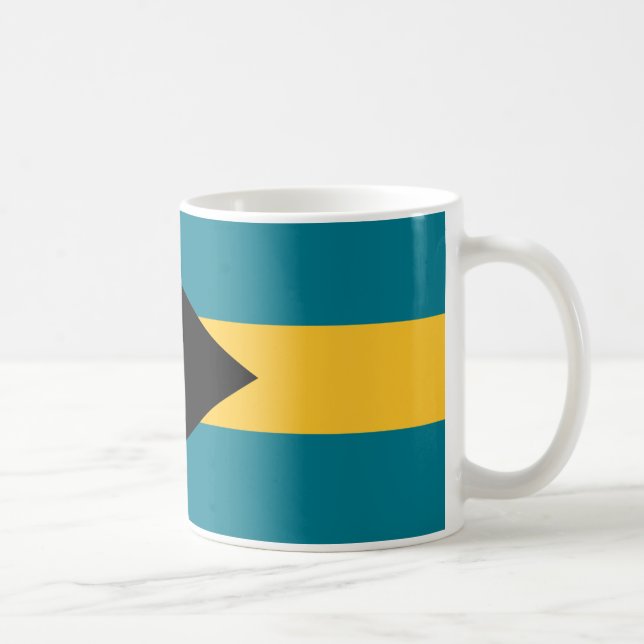  Bahamas Flag Ceramic Mug (Right)