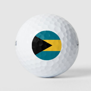 Bahamas Flag Golf Balls