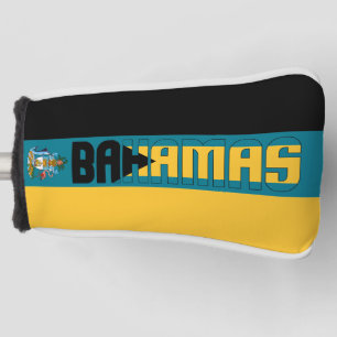 Bahamas Flag Gorgeous Patriotic Golf Head Cover